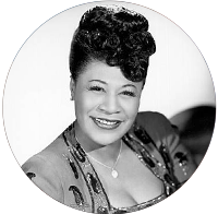 headshot of Ella Fitzgerald