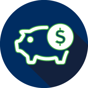 Image piggy bank representing retirement